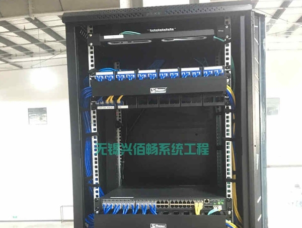 综合布线墙柜安装效果